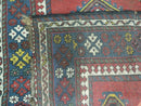 3' X 6' Antique 1920s Handmade Caucasian Karabagh Ganjeh Talesh Wool Rug Nice
