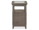 Paxton Place - Chairside End Table - Dovetail Gray