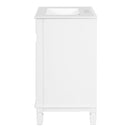 Bathroom Vanity With Sink, Compact Cabinet & 2 Drawers And Adjustable Shelf by HouseOfZazla