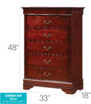 Louis Phillipe - Traditional Style Storage Chest Elegant by HouseOfZazla