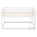Floor Bunk Bed With Ladder by HouseOfZazla