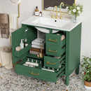 Traditional Bathroom Vanity Set With Soft Close Doors by Unique Piece Furniture