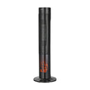 1500W Ceramic Tower Space Heater with Remote Control and Realistic 3D Flame by LJGDeals