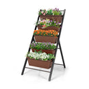 5-tier Vertical Garden Planter Box Elevated Raised Bed with 5 Container by LJGDeals