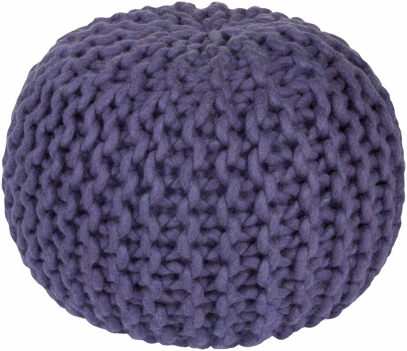 Haidershofen Violet Pouf