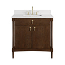 James Martin Kinnsden 36" Single Bathroom Vanity, Sable Oak