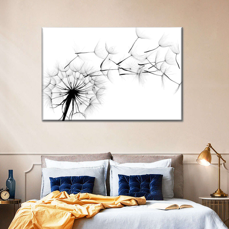 Flying Dandelion Wall Art