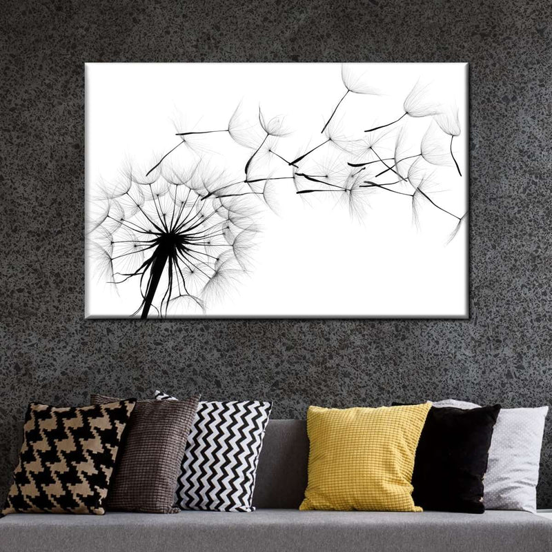 Flying Dandelion Wall Art