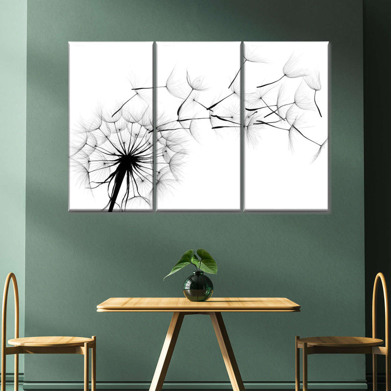 Flying Dandelion Wall Art