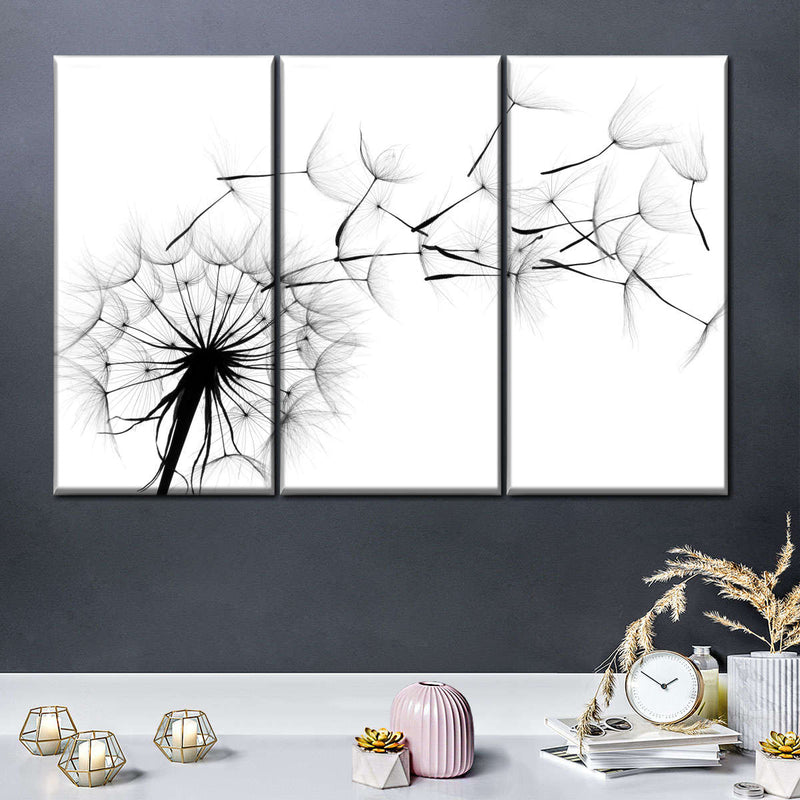 Flying Dandelion Wall Art