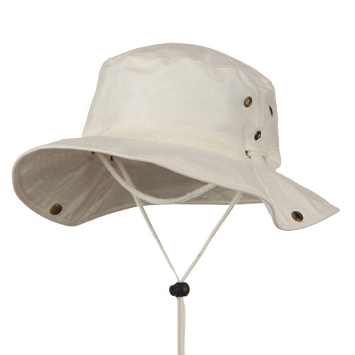 Extra Big Size Brushed Twill Aussie Hats