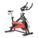 Magnetic Exercise Bike Fitness Cycling Bike with 35Lbs Flywheel for Home and Gym-Black & Red by LJGDeals