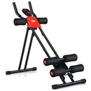 Foldable Adjustable Core Abdominal Trainer with 3 Adjustable Resistance and LCD Display by LJGDeals