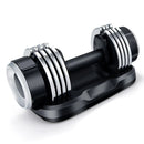 5-in-1 Weight Adjustable Dumbbell with Anti-Slip Fast Adjust Turning Handle by LJGDeals