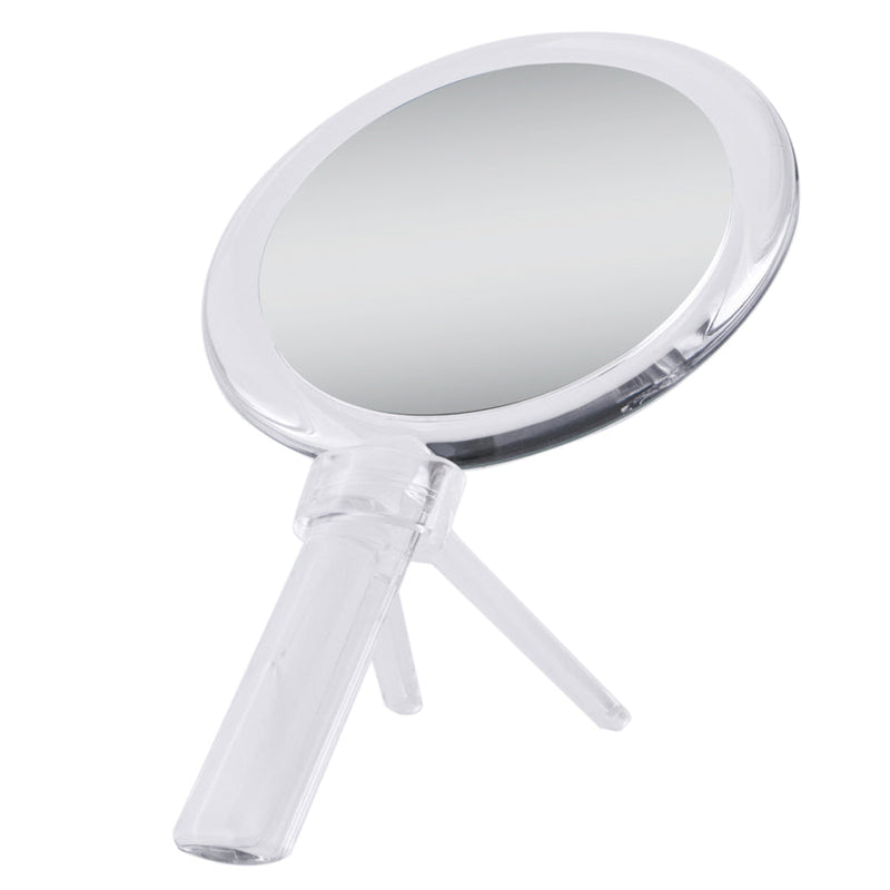 Handheld Mirror for Makeup with Magnifications & Stand