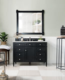 James Martin Brittany 48" Single Bathroom Vanity, Black Onyx