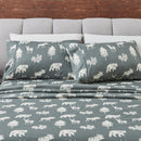 Lodge Printed Sheet Set - Mountain Ridge Collection by Great Bay Home