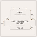 Medallion Solid Furniture Protector - Elenor Collection by Great Bay Home