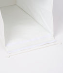 Laundry Hamper with Cotton Liner - Two Sizes - Steel + Cotton