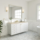 James Martin Chicago 60" Single Bathroom Vanity, Glossy White