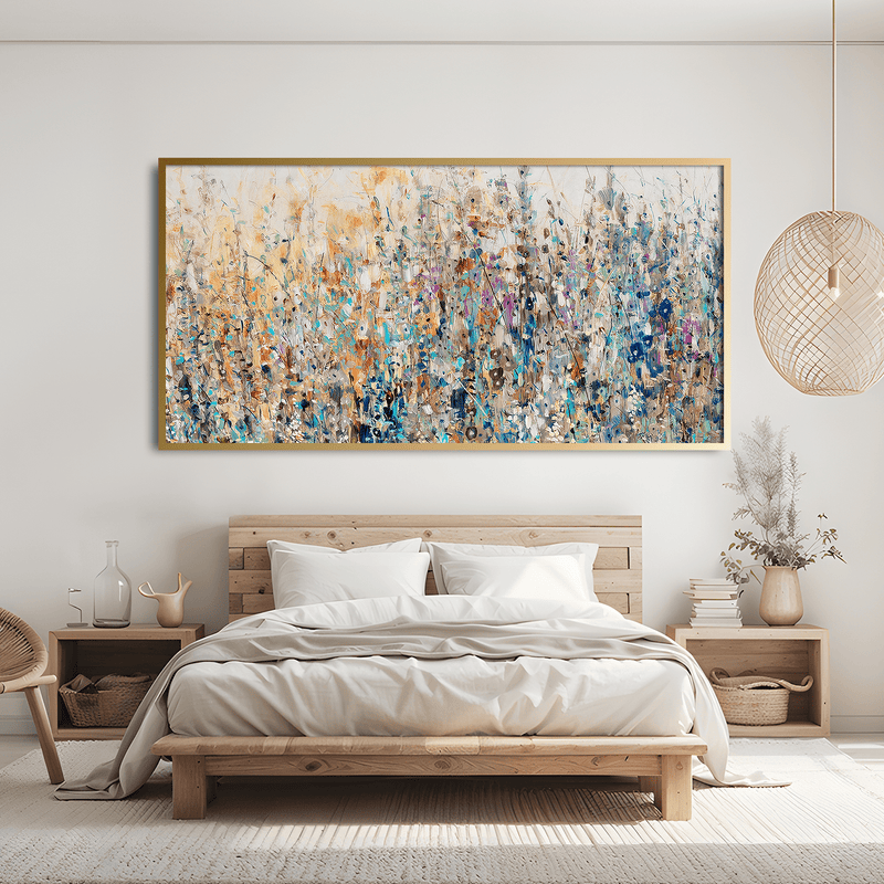 Field of Floral Canvas