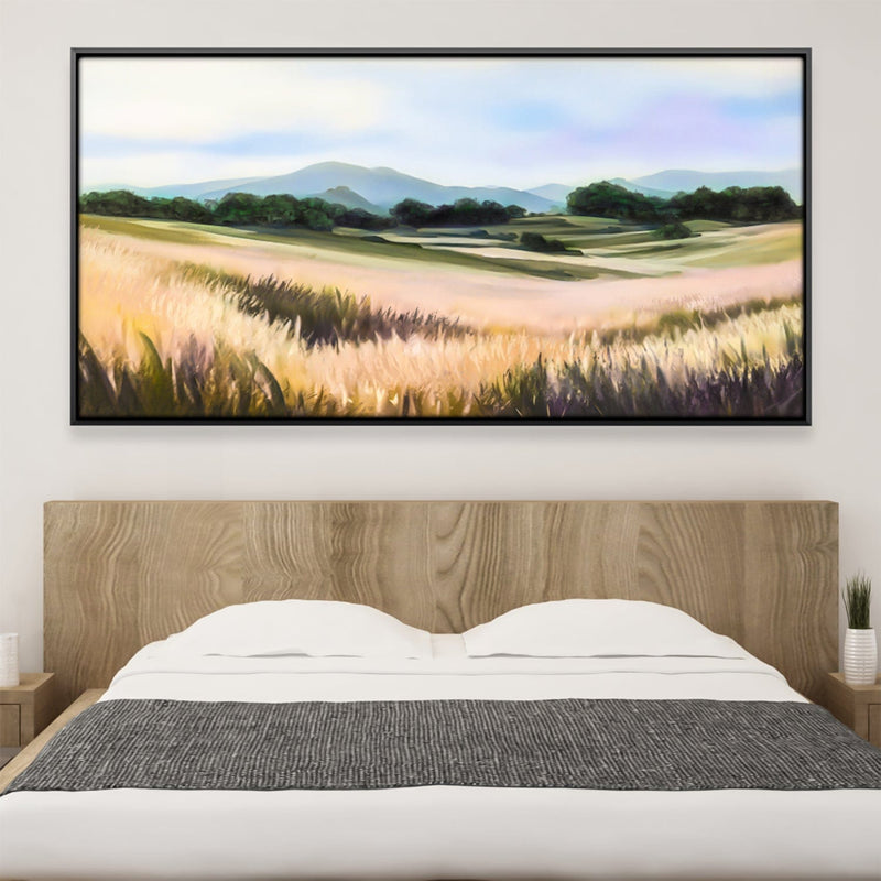 Field of Hills Canvas