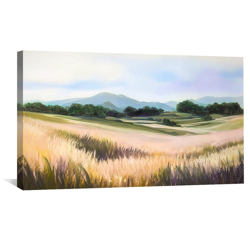 Field of Hills Canvas