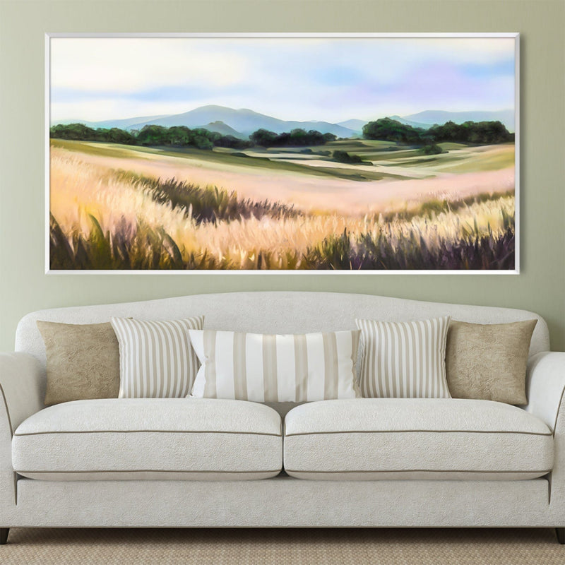 Field of Hills Canvas