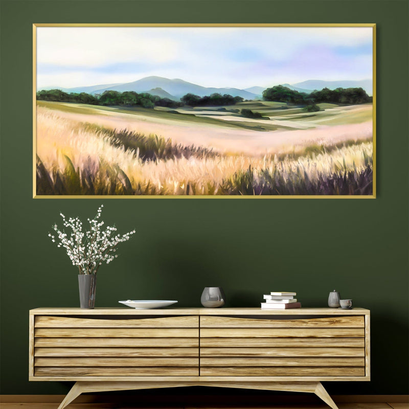 Field of Hills Canvas