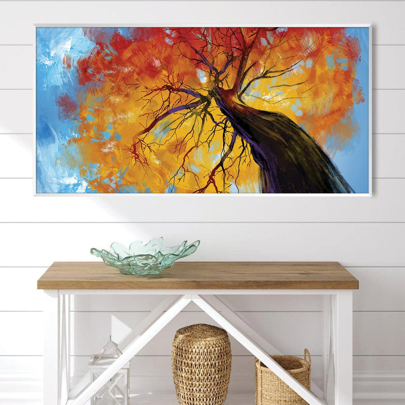 Fiery Canopy Canvas