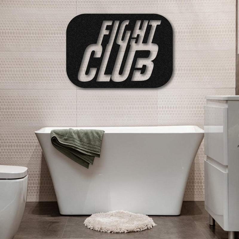 Fight Club Soap Metal Wall Art