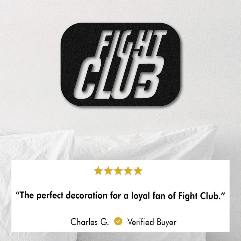 Fight Club Soap Metal Wall Art
