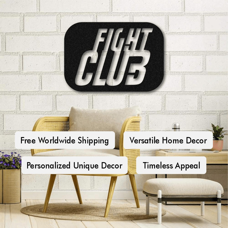 Fight Club Soap Metal Wall Art