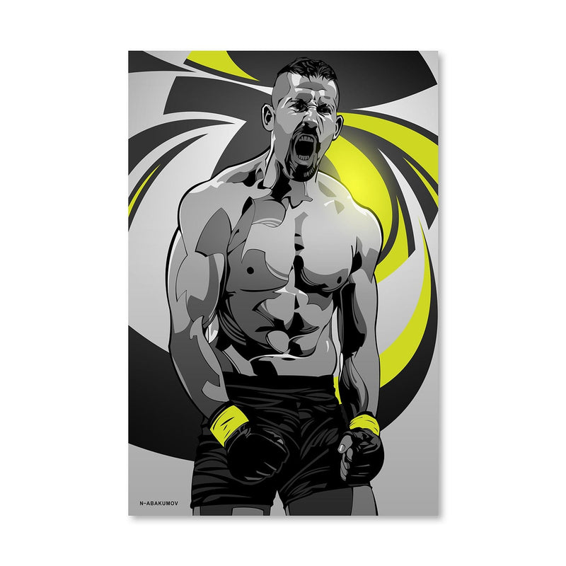 Fighter Boyka Canvas