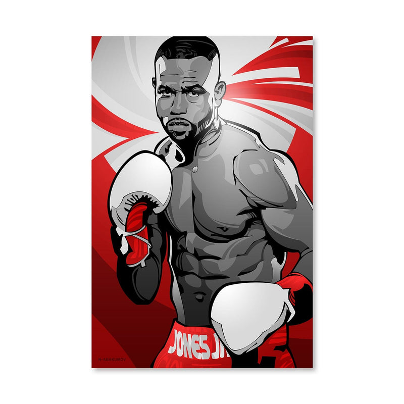 Fighter Roy Jones Jr Canvas