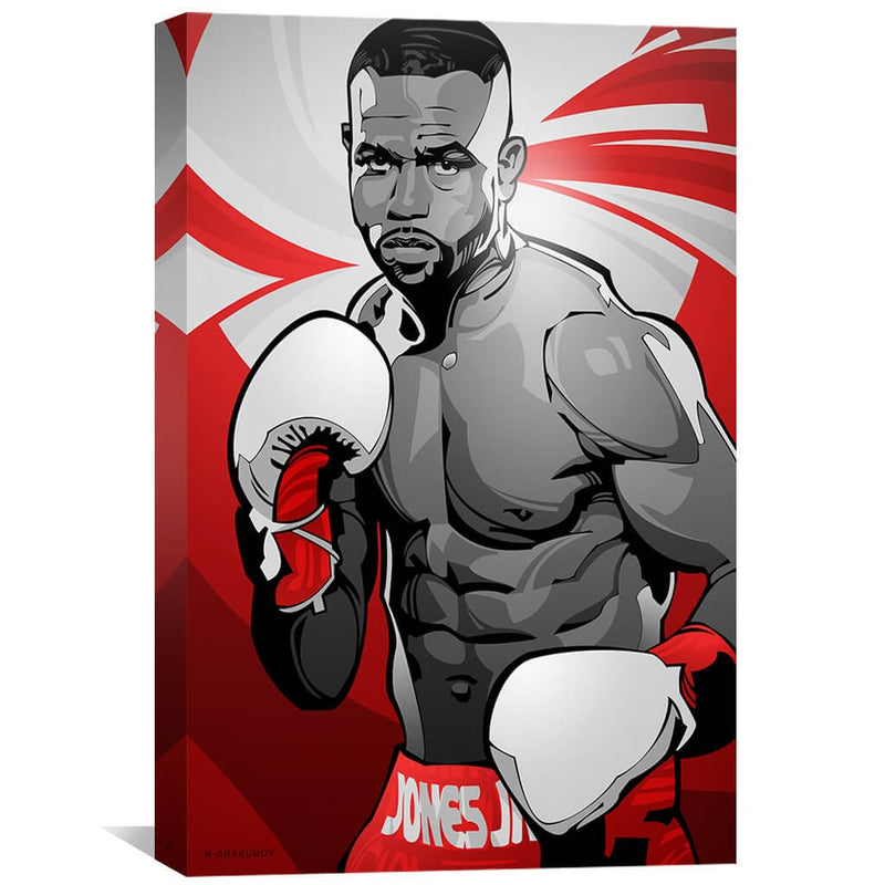 Fighter Roy Jones Jr Canvas