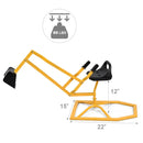 Heavy Duty Kid Ride-on Sand Digging Digger by LJGDeals