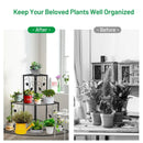 3 Tier Floral Corner Metal Plant Pot Rack by LJGDeals