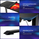 Electric Standing Gaming Desk with Height Adjustable Splice Board by LJGDeals