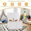 Safety Hinge Wooden Chest Organizer Toy Storage Box by LJGDeals