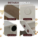 Collapsible Plastic Pet Stairs 4 Step Ladder for Small Dog and Cats by LJGDeals