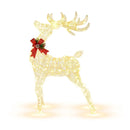 Lighted Standing Reindeer with Stakes for Christmas Decoration by LJGDeals