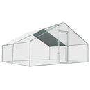 13 x 13 Feet Walk-in Chicken Coop with Waterproof Cover for Outdoor Backyard Farm by LJGDeals