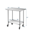Stainless Steel Commercial Kitchen Prep and Work Table by LJGDeals