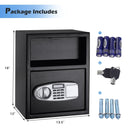 Digital Deposit Safe Box Depository Front Load by LJGDeals