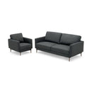 Modern Upholstered Accent Chair with Removable Backrest Cushion by LJGDeals