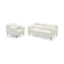 Modern Couched Sofa set with Adjustable Headrest by LJGDeals