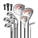 Women's 9 Pieces Complete Golf Club Set by LJGDeals