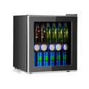 60 Can Beverage Mini Refrigerator with Glass Door by LJGDeals