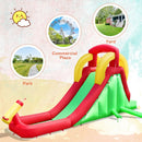 Inflatable Water Slide Bounce House with Climbing Wall and Jumper without Blower by LJGDeals